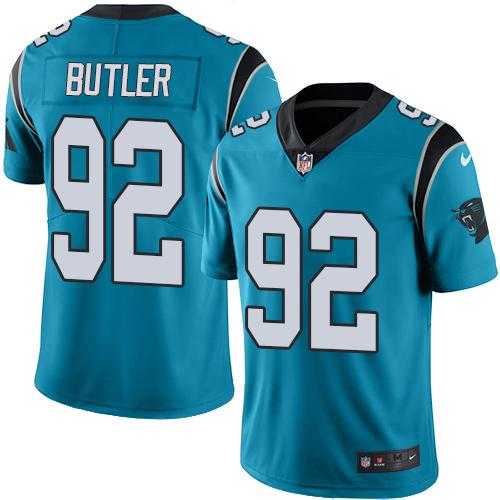 Nike Carolina Panthers #92 Vernon Butler Blue Alternate NFL Vapor Untouchable Limited Jersey,We sell and wholesale Nike Carolina Panthers #92 Vernon Butler Blue Alternate NFL Vapor Untouchable Limited Jersey on line form chian!
